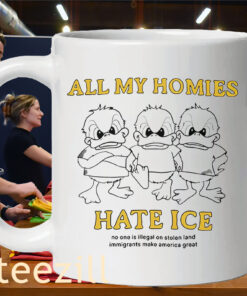 All My Homies Hate Ice No One Is Illegal Mug