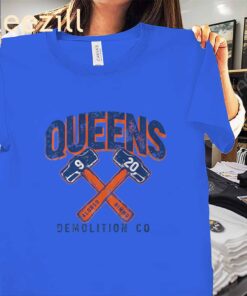 Alonso & Nimmo- Queens Demolition Co. TShirt- NYC Baseball