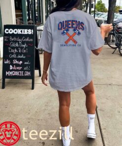 Alonso & Nimmo- Queens Demolition Co. TShirt- NYC Baseball Unisex