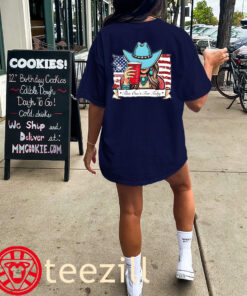 American Cow Girl This One's For Toby Independence Day Tees