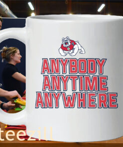 Anybody- Anytime- Anywhere MugFresno State Bulldogs
