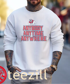 Anybody- Anytime- Anywhere shirt Fresno State Bulldogs