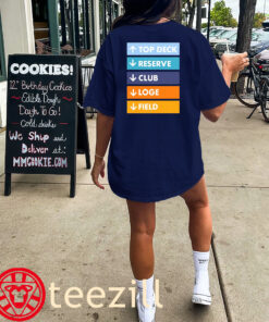 Aracely Top Deck Reserver Club Loge Field Tee Classic