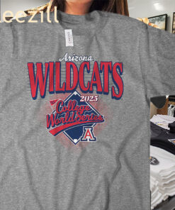 Arizona Baseball: 2025 College World Series Shirt Arizona Wildcats