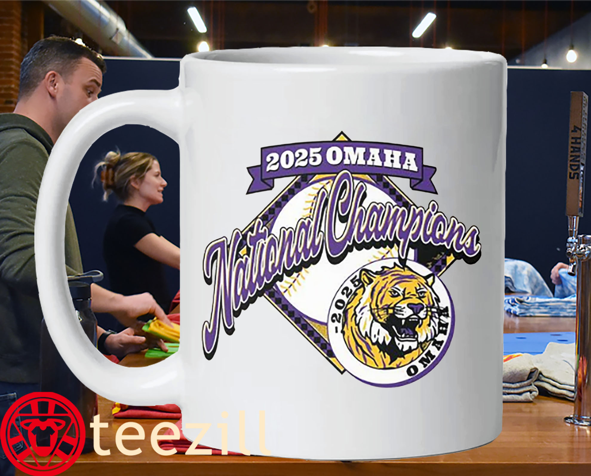 Baton Rouge National Champions 2025 OMAHA Mug