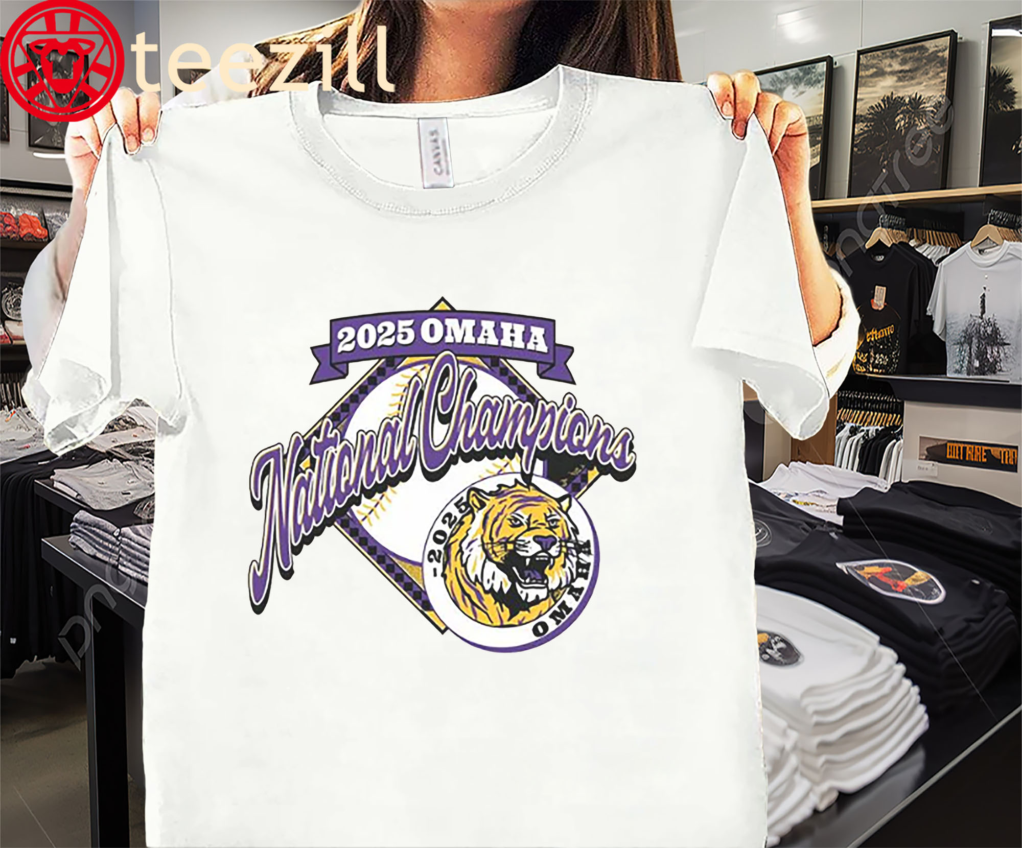 Baton Rouge National Champions 2025 OMAHA Shirt