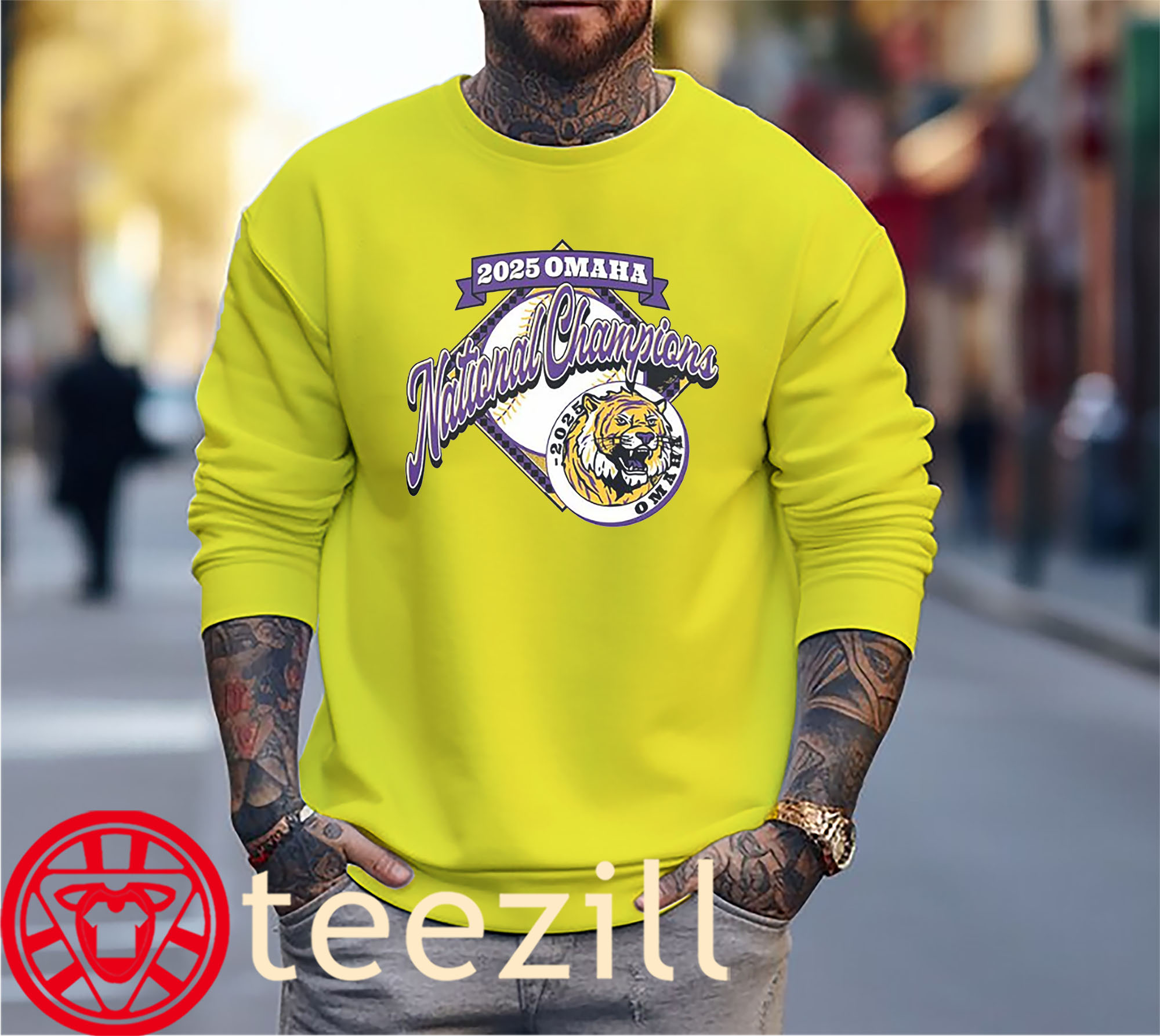 Baton Rouge National Champions 2025 OMAHA TShirt