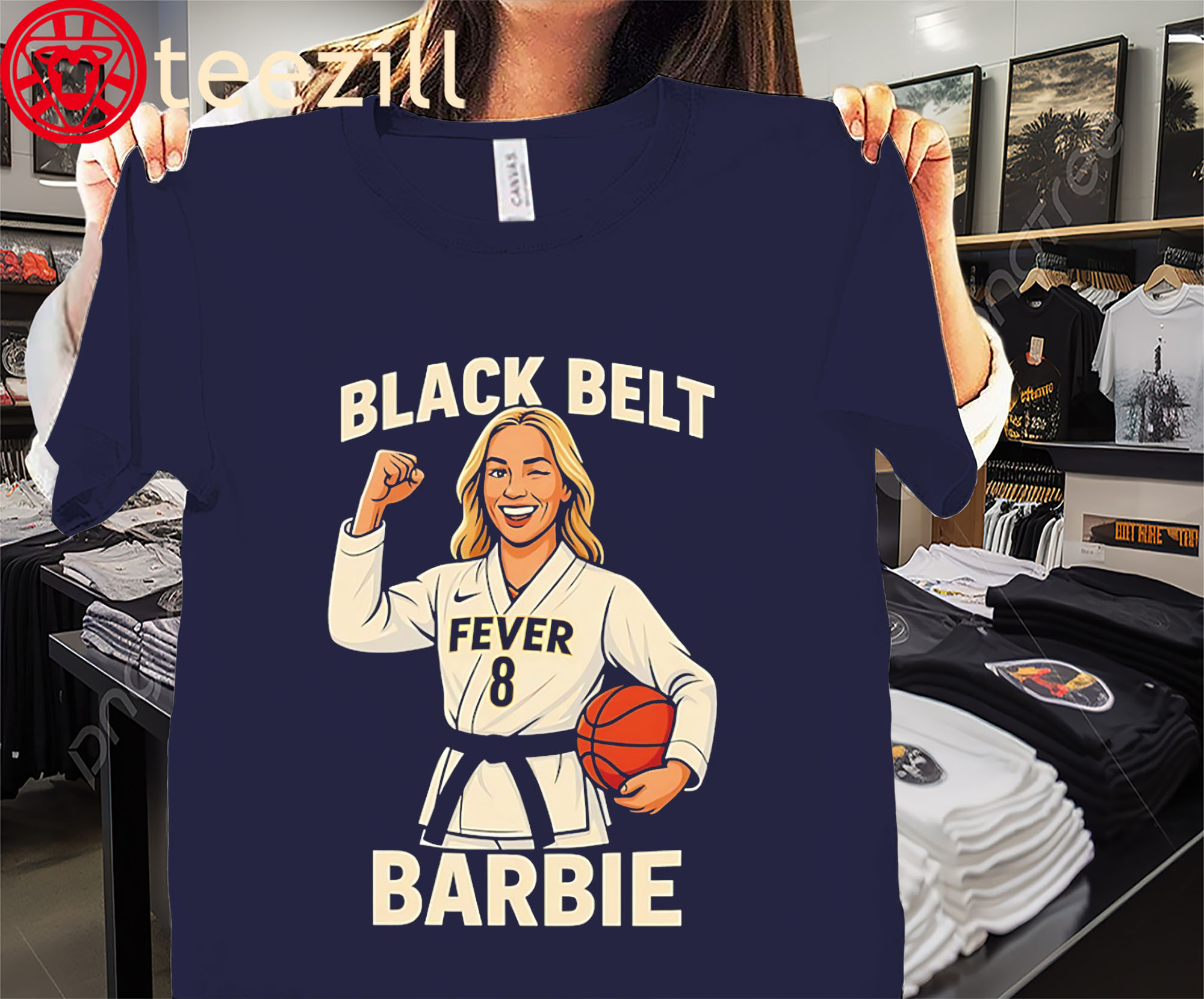 Black Belt Barbie Shirt Indiana Sophie Cunningham