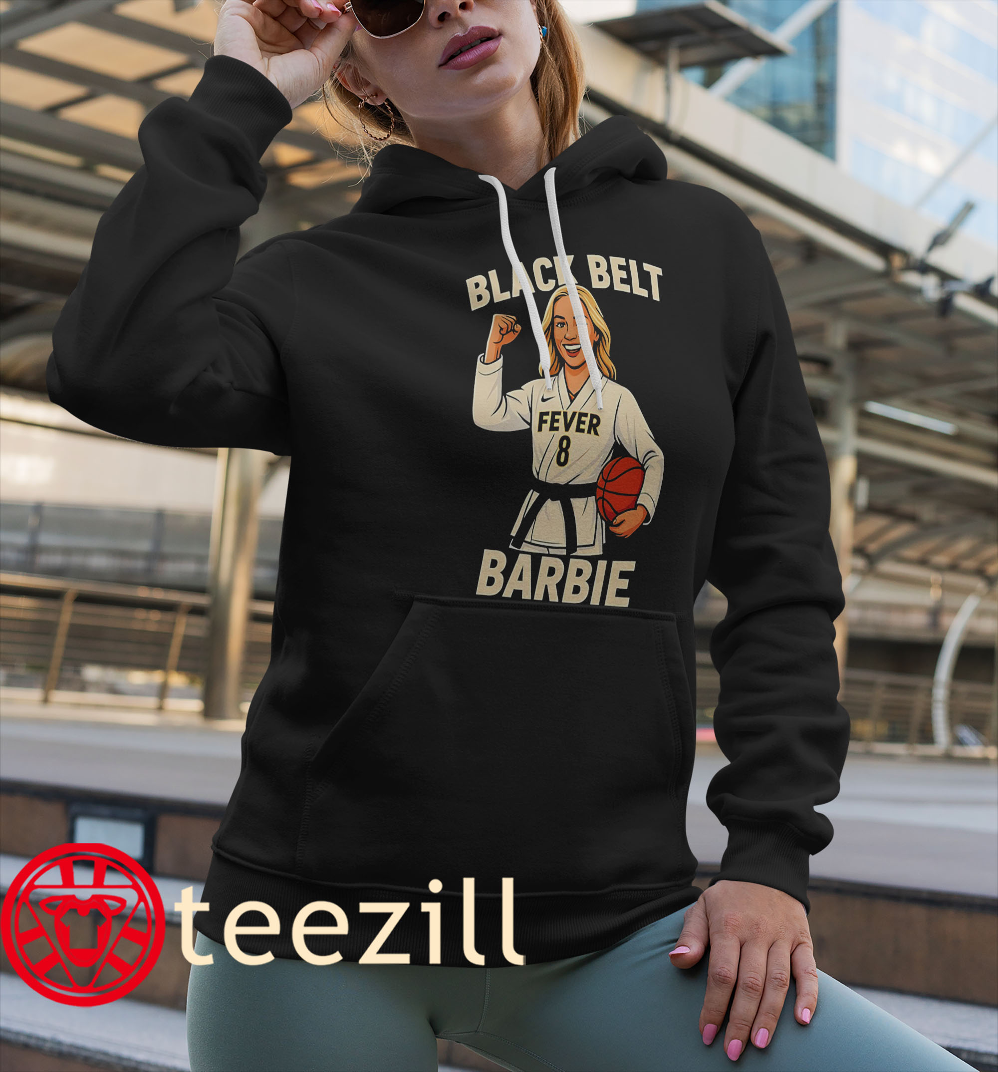 Black Belt Barbie Shirts Indiana Sophie Cunningham