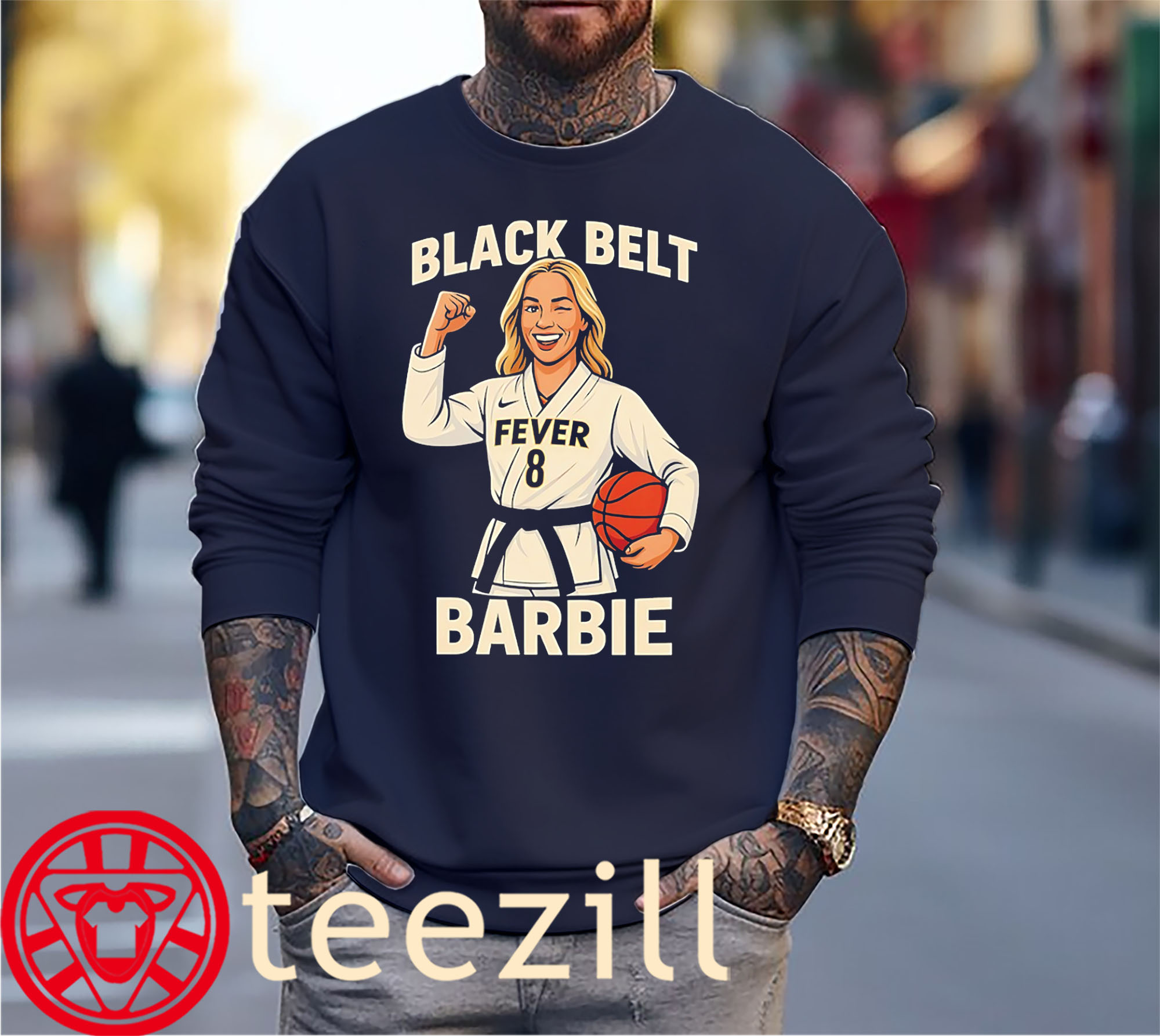 Black Belt Barbie TShirts Indiana Sophie Cunningham