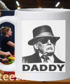 Bold Daddy Trump Stencil Pop Art Political Portrait Mug