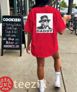 Bold Daddy Trump Stencil Pop Art Political Portrait Shirt classic