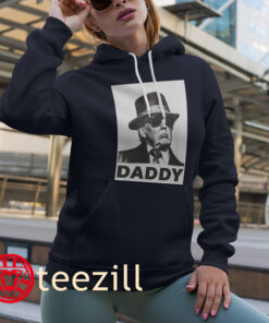 Bold Daddy Trump Stencil Pop Art Political Portrait Shirt hoodies