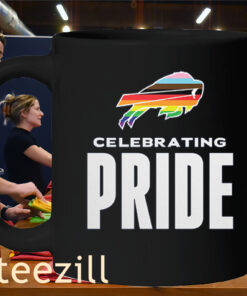 Buffalo Bills Celebrating Pride Colorful Mug