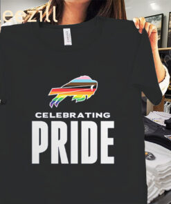 Buffalo Bills Celebrating Pride Colorful Shirt
