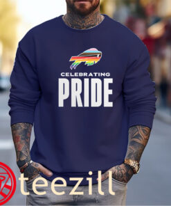 Buffalo Bills Celebrating Pride Colorful Shirts