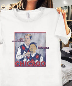Chicago Step Brothers T-Shirt Seiya Suzuki & Pete Crow-Armstrong