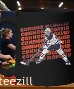 Connor McDavid Name Repeat Shirt – Edmonton Hockey Superstar Mug