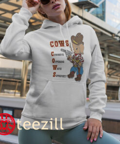 Cows Cowboys Opposing White Supremacy Premium Shirts