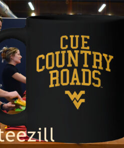 Cue Country Roads Mug West Virginia Football
