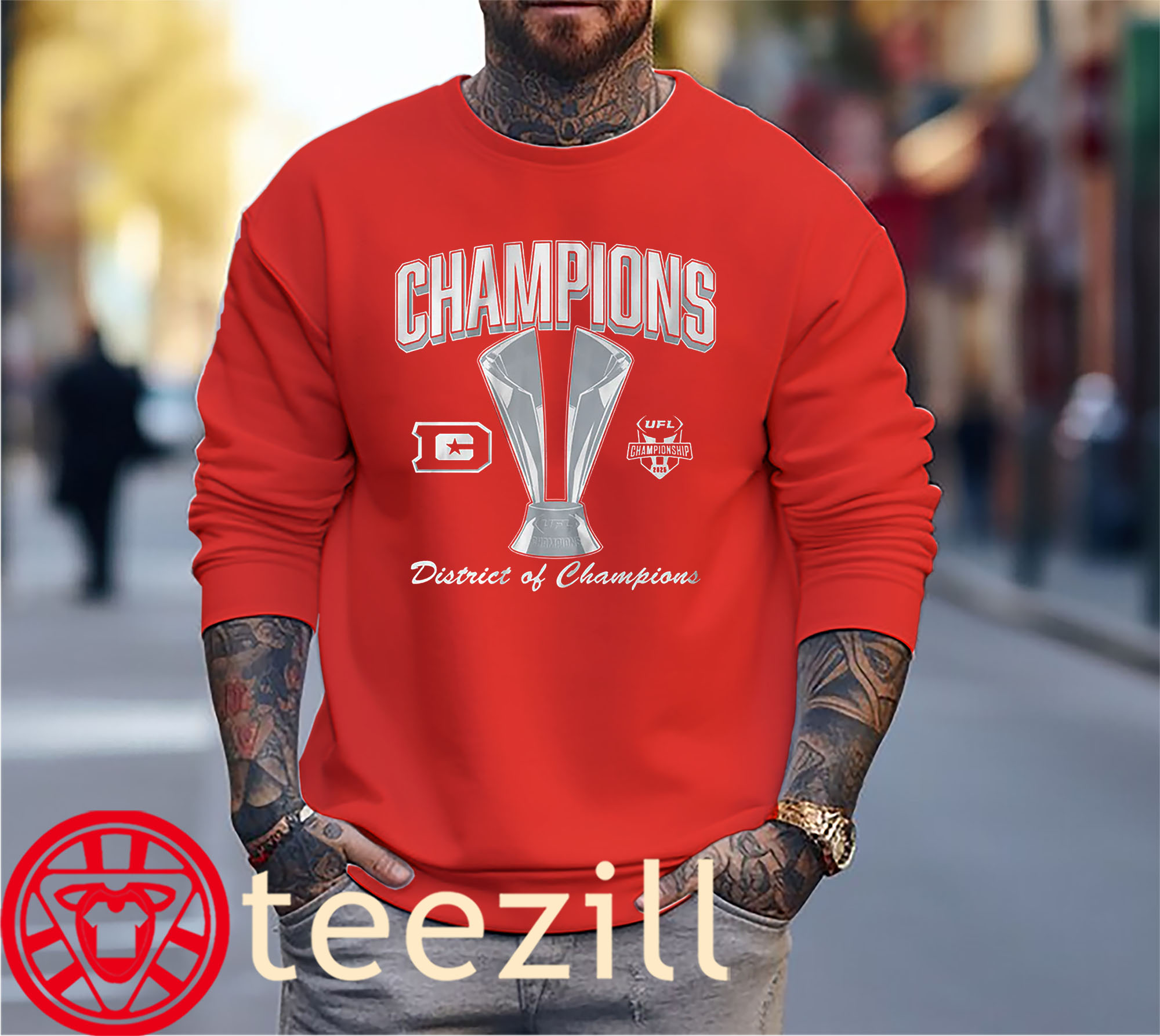 DC Defenders 2025 UFL Champions UFL TShirt