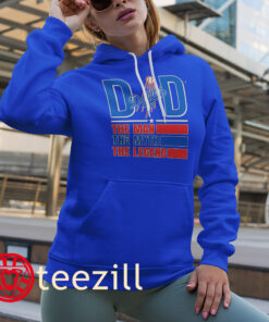 Dad The Man The Myth The Legend Shirt Los Angeles Dodgers Hoodies