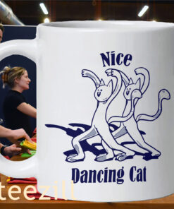 Dancing Cats Premium Two Cats Nice Mug