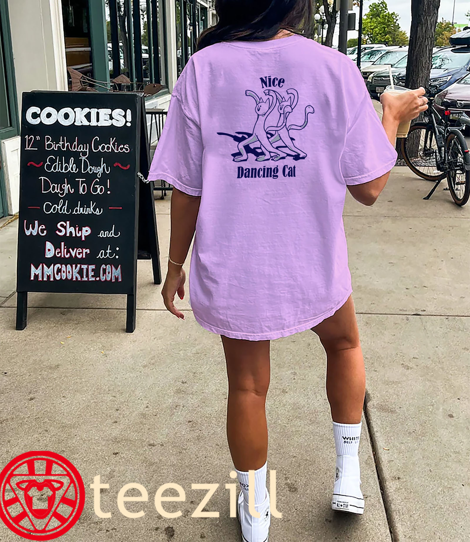 Dancing Cats Premium Two Cats Nice Shirts