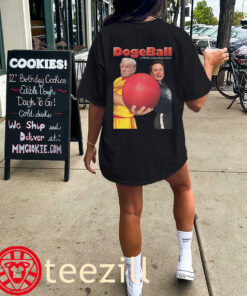 DodgeBall A True Underdog Story Shirt Donal Trump And Elon Musk Classic