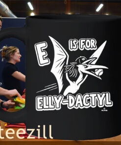 E is For Elly De La Cruz-Dactyl Mug Cincinnati Baseball