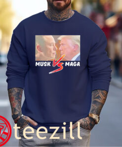 Elon Musk vs Donald Trump MAGA War Premium Shirts
