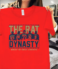 Florida Hockey Back To Back The Rat Dynasty Champions Shirt