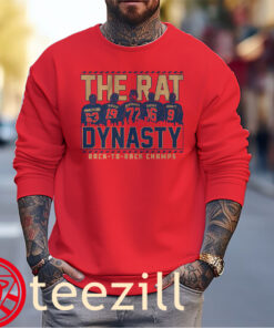 Florida Hockey Back To Back The Rat Dynasty Champions TShirt