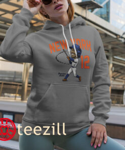 Francisco Lindor MrSmile Caricature Shirsey Shirts New York