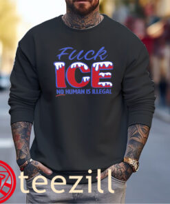 Fuck ICE - No Human Is Illegal TShirt - Abolish ICE