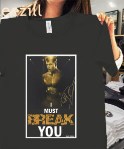 Graphic Dolph Lundgren I Must Break You Ivan Shirt