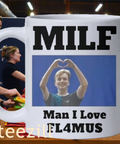 Graphic Milf Man I Love Fl4mus Premium Mug