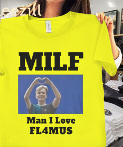 Graphic Milf Man I Love Fl4mus Premium Shirt
