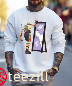 Graphic Wayne Gretzky Goat mirror Edmonton Oilers NHL Shirt unisex