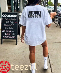 Hot Boys Kiss Boys Premium Tees - Pablo Tamayo