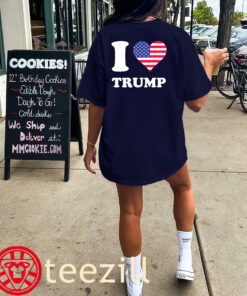 I Love America Pro Trump Tee - Support Trump classic