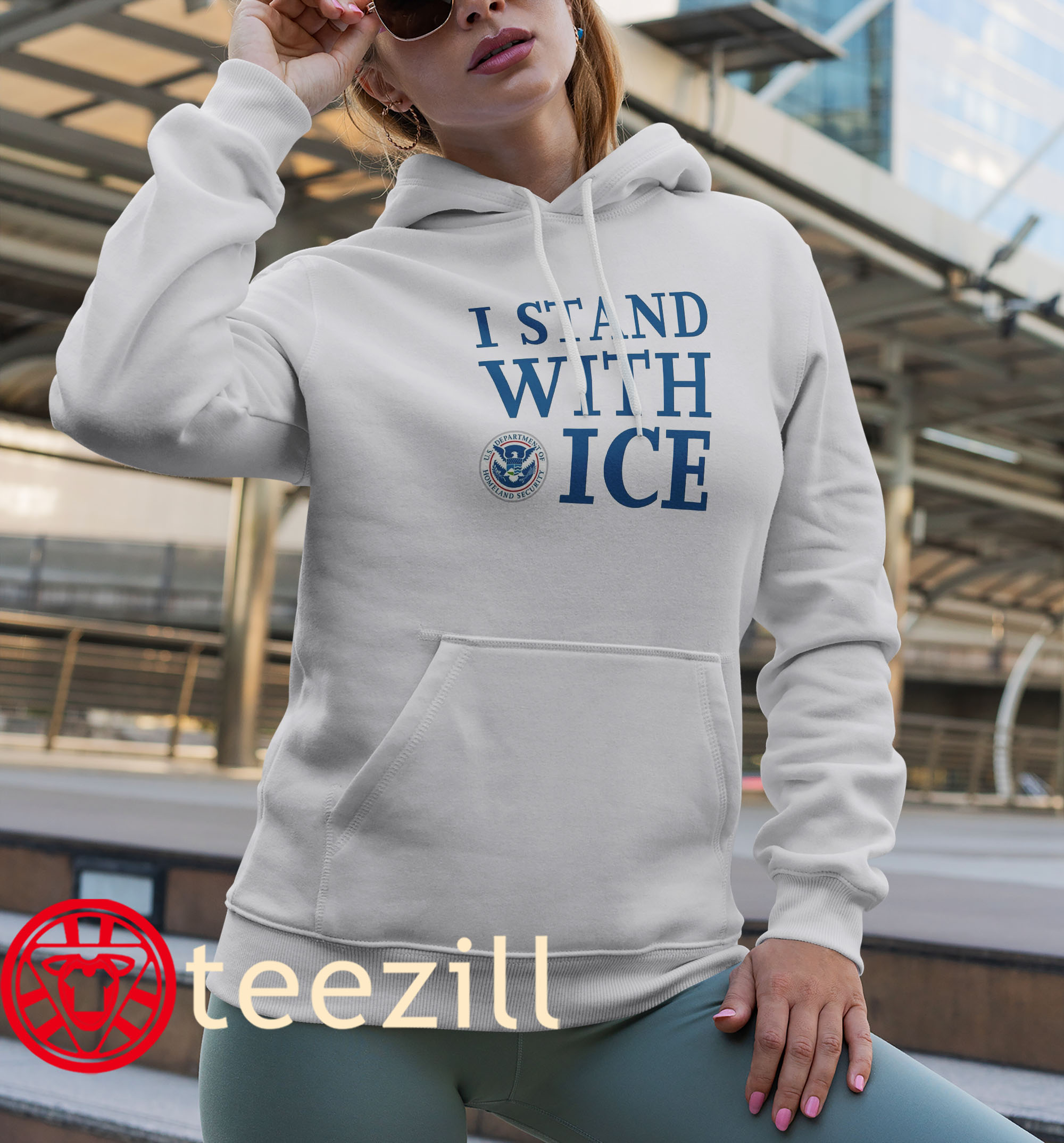 ICE I Stand With - ICE-America Shirts