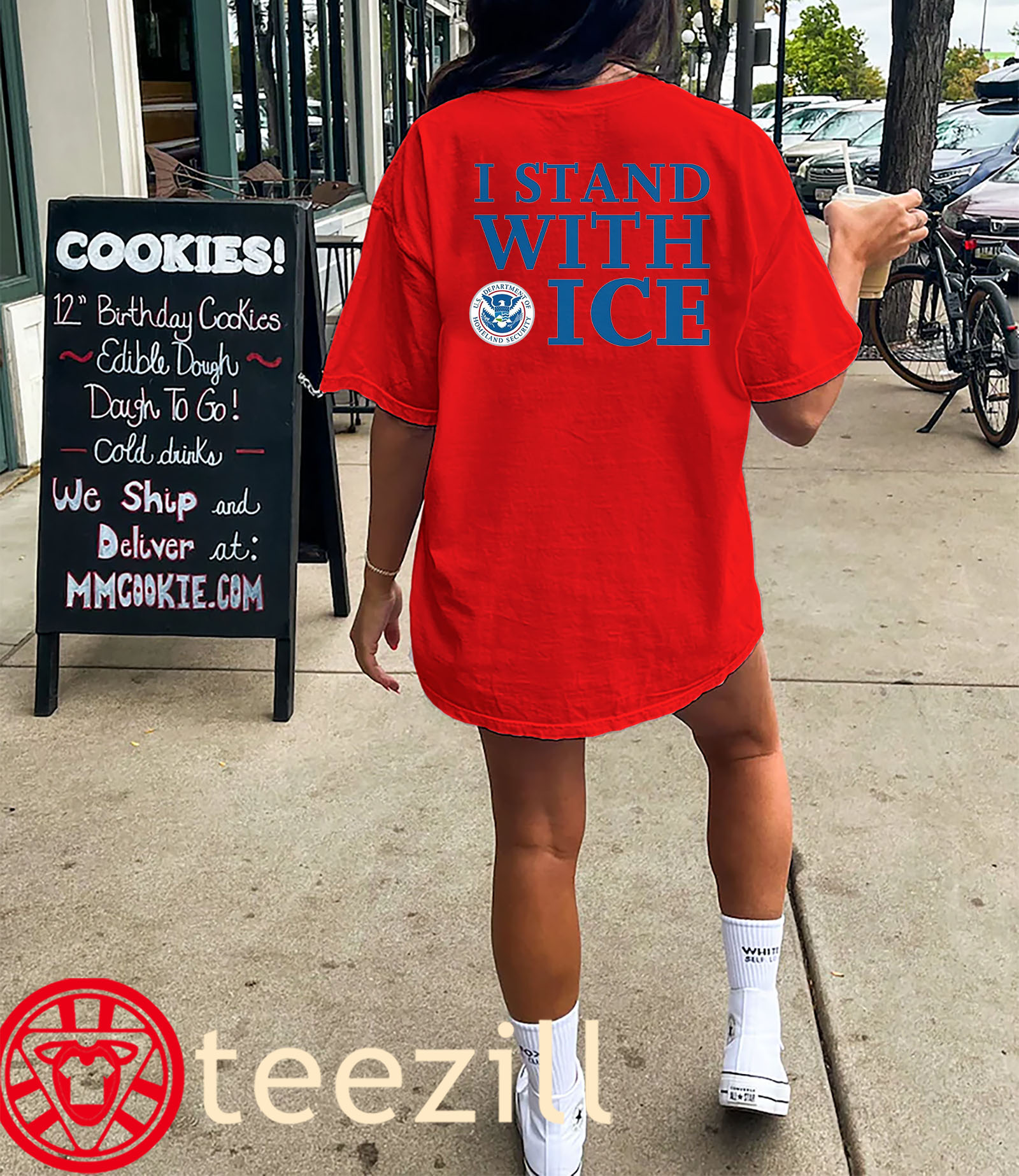 ICE I Stand With - ICE-America TShirts