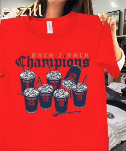 Ice Cream Champs Tee Florida Hockey Cup Back-To-Back Shirt