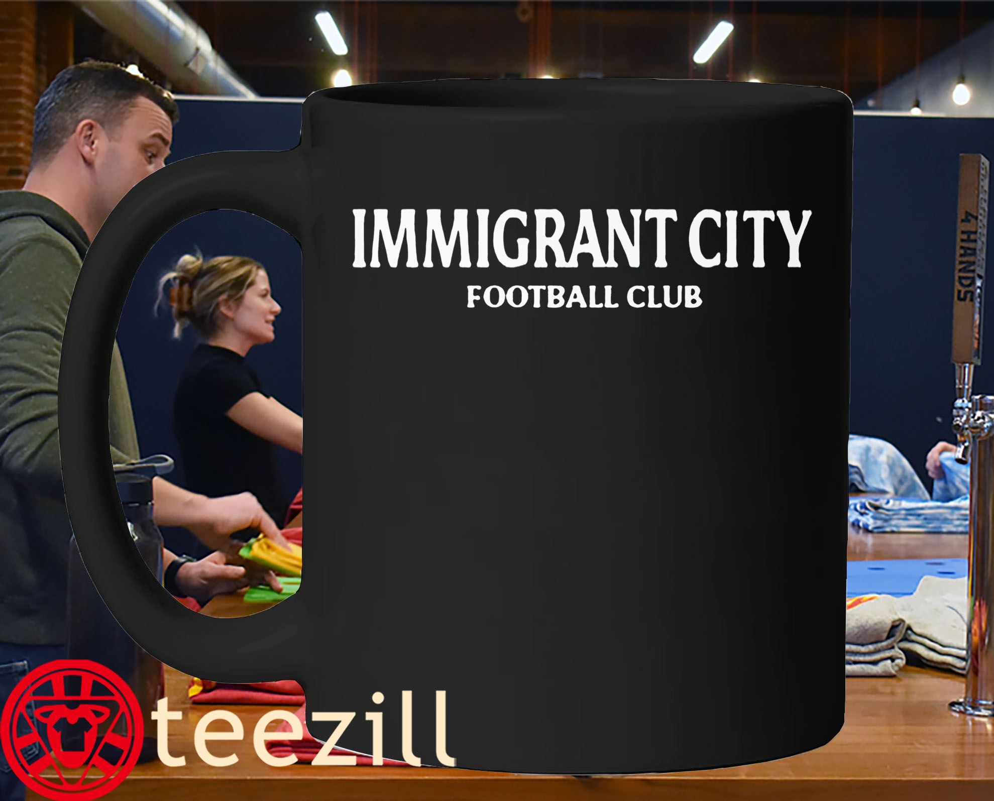 Immigrant City Football Club Mug Los Angeles Fan