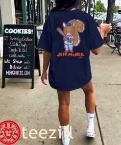 Jeff McNeil Squirrel TShirts - New York Mets Baseball