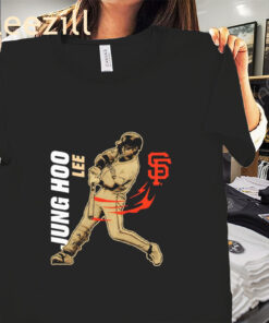 Jung Hoo Lee Player SF Giants Giants Baseball Shirt