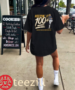 Keepin' It 100+ Jacob Misiorowski TShirt Milwaukee Baseball
