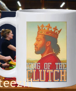 King Of The Clutch Jalen Brunson Posters Mug