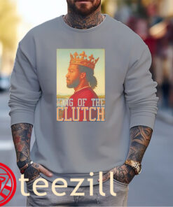 King Of The Clutch Jalen Brunson Posters Shirt men